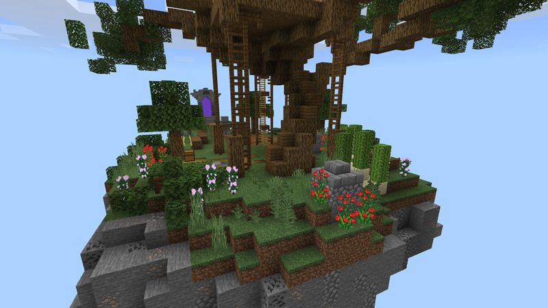 Treehouse Island - Skyblock by InPvP - Minecraft Marketplace | MinecraftPal