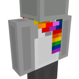 Rainbow Scarf by Minecraft - Minecraft Marketplace (via bedrockexplorer ...
