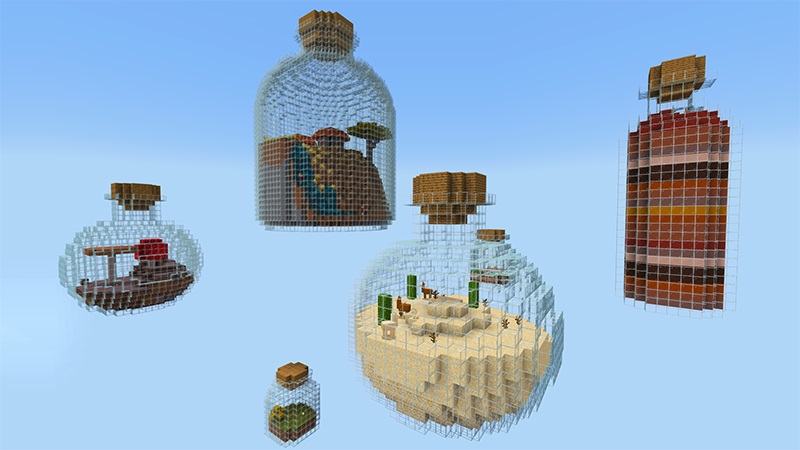 Bottle Skyblock by Lifeboat