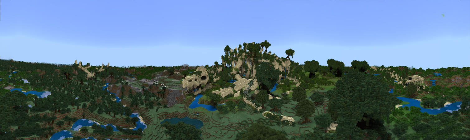 Dragon Fossil Land Panorama