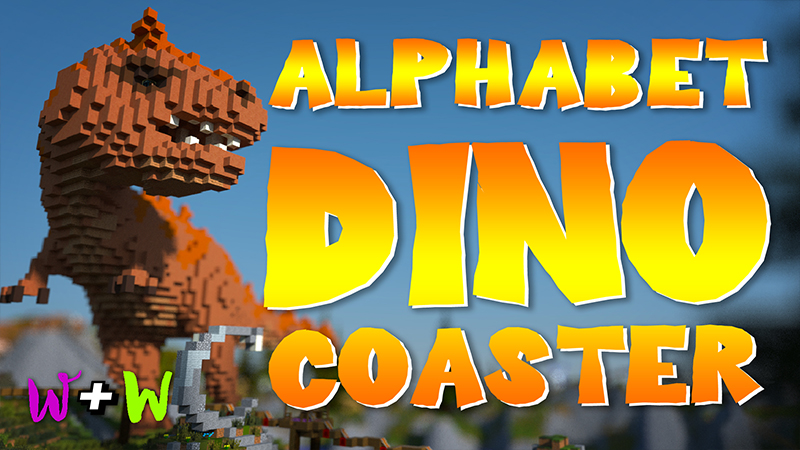 Alphabet Dino Coaster In Minecraft Marketplace Minecraft