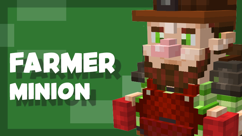 Minion Farmer - Skyblock Key Art