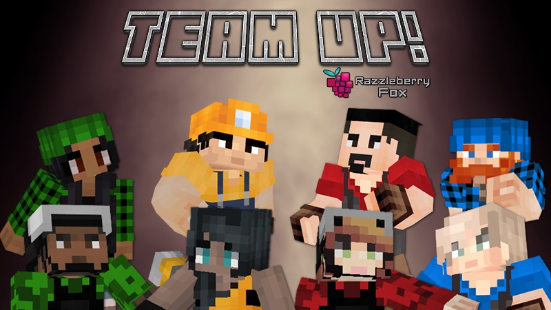 Lovelife Team Minecraft. Team up.