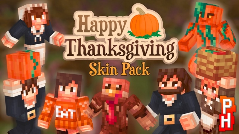 Happy Thanksgiving Skin Pack By Pixelheads Minecraft Marketplace Via