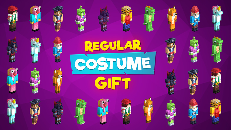 5x Regular Costume Gift Key Art
