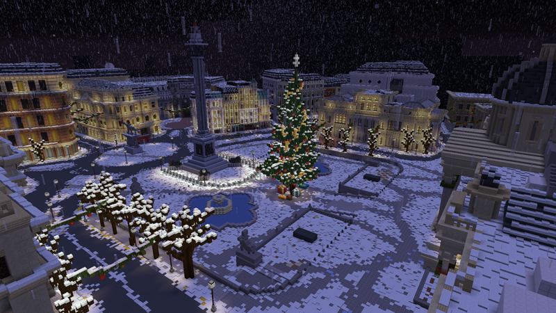 Christmas at Trafalgar by Shapescape