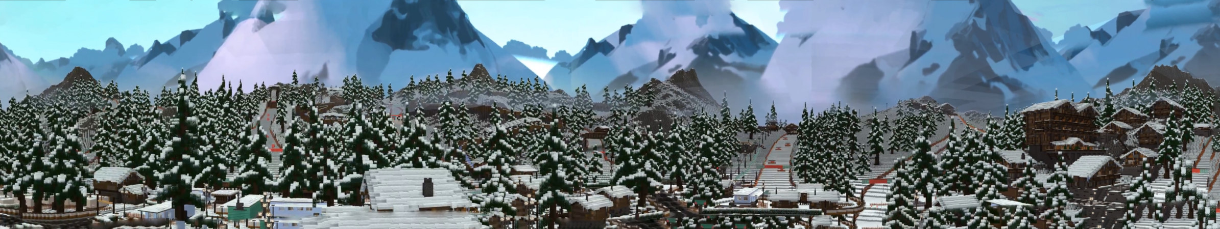 Winter Resort Panorama