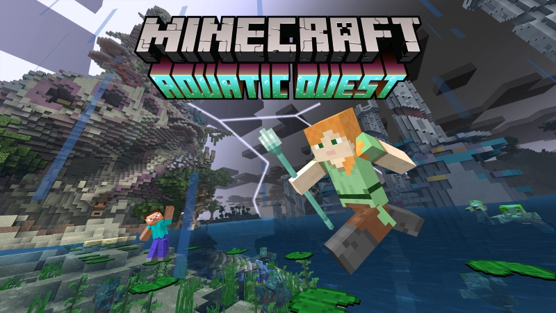 Aquatic Quest Map Key Art