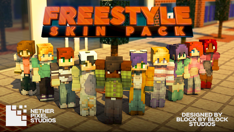 Minecraft Marketplace  Freestyle Skin Pack