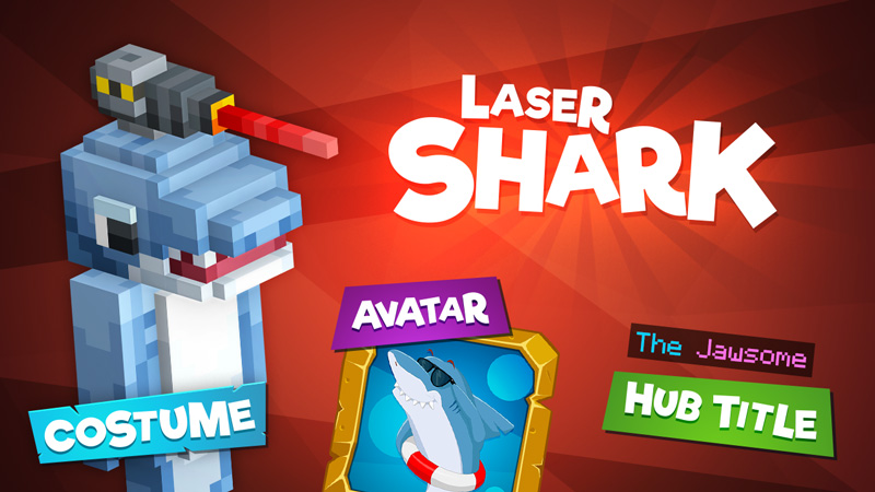 Laser Shark Costume Key Art