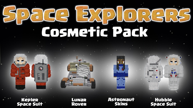 Space Explorers Cosmetic Pack Key Art