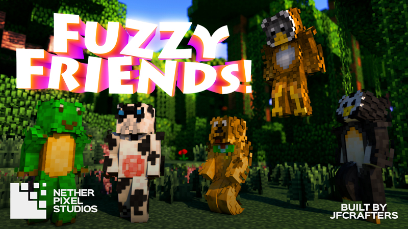 Fuzzy Friends Skin Pack Key Art