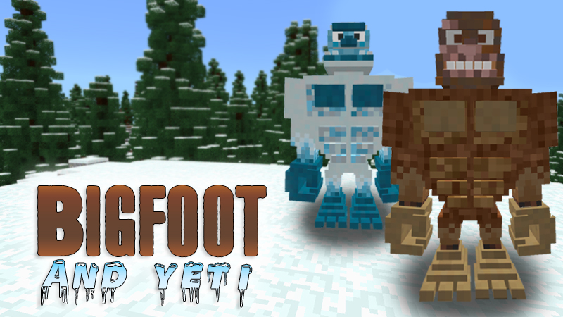 Bigfoot and Yeti Key Art