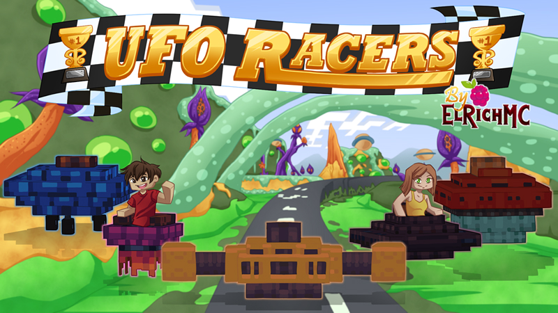 UFO Racers Key Art