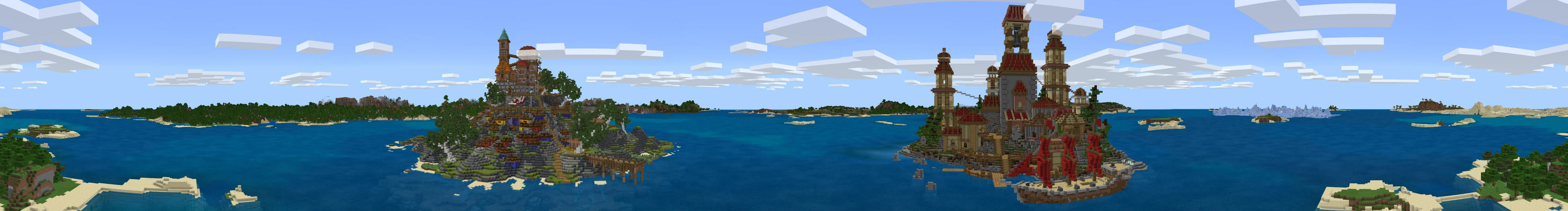 Twin Islands Panorama