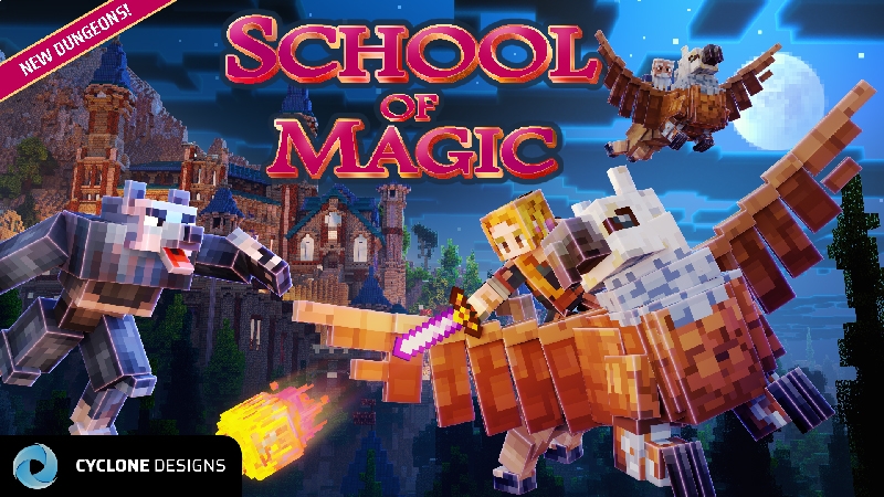 School of magic minecraft гайд