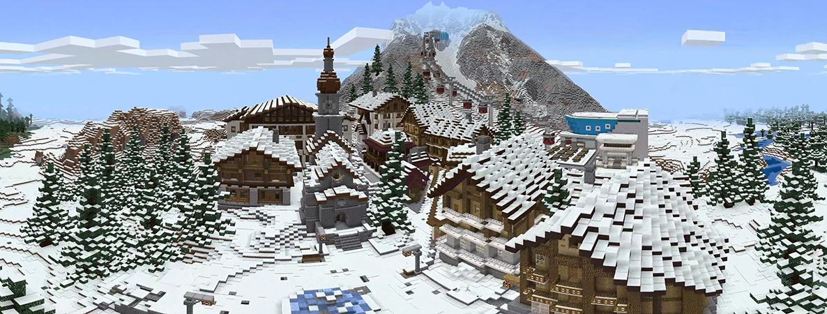 Ski Town Panorama