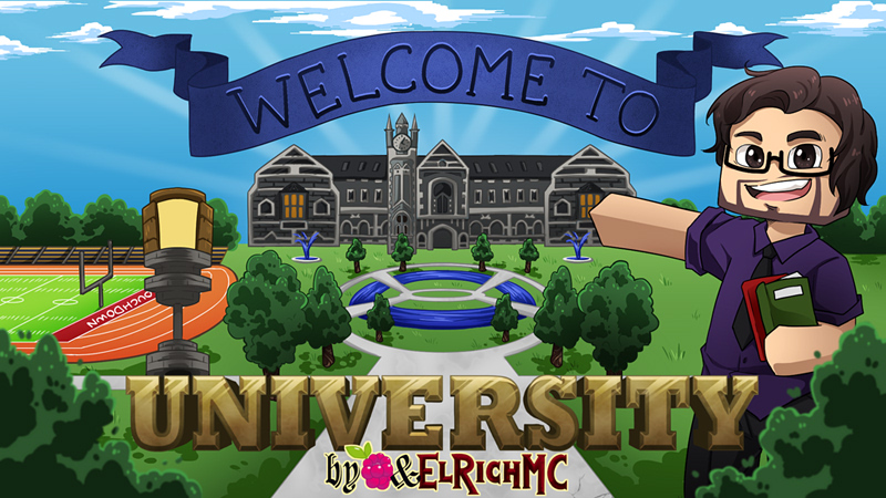 Welcome to University Key Art