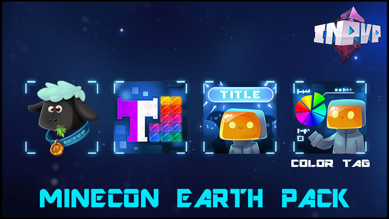 Exclusive MINECON Earth Pack Key Art