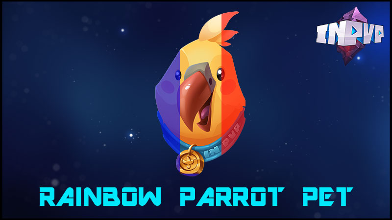 Rainbow Parrot Pet Key Art