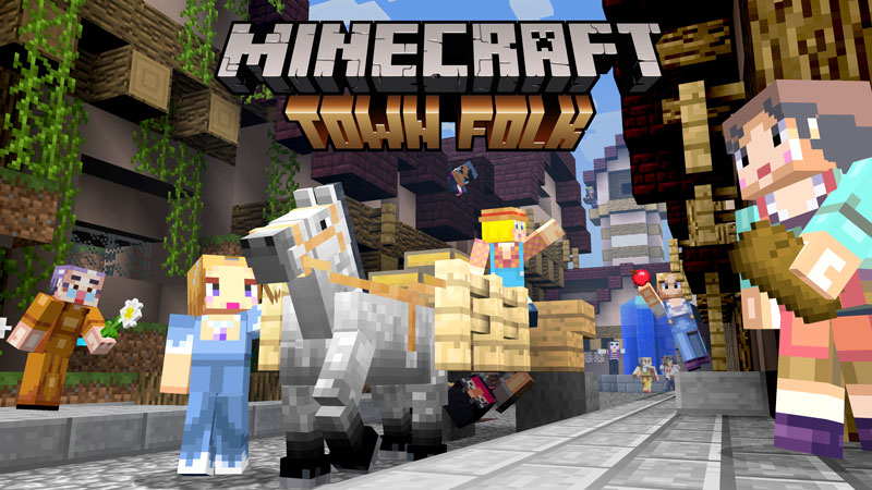 Town Folk Skin Pack Key Art