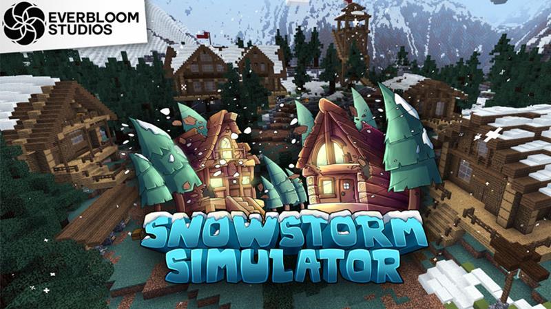 Snowstorm Simulator Key Art