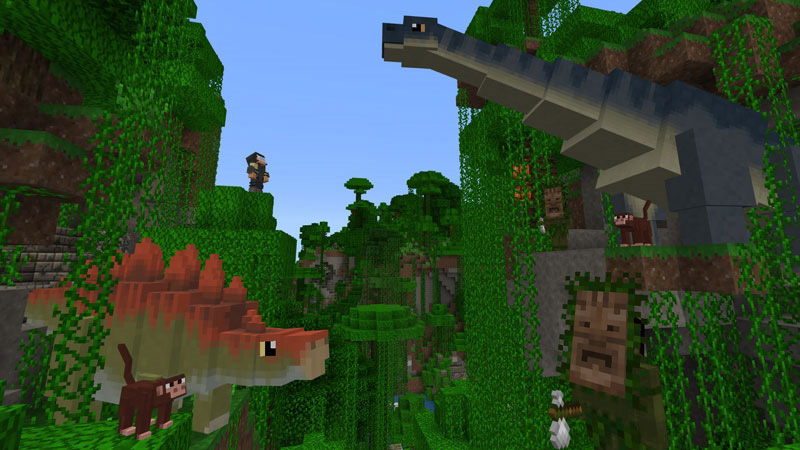 Dinosaur Island In Minecraft Marketplace Minecraft