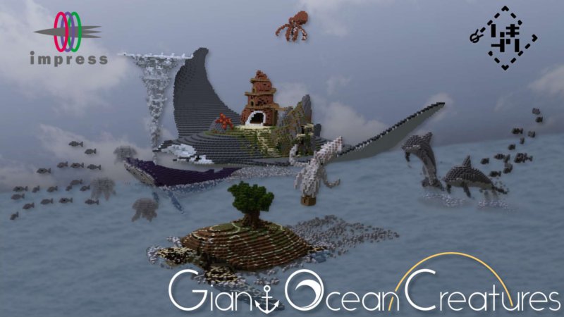 Giant Ocean Creatures Key Art