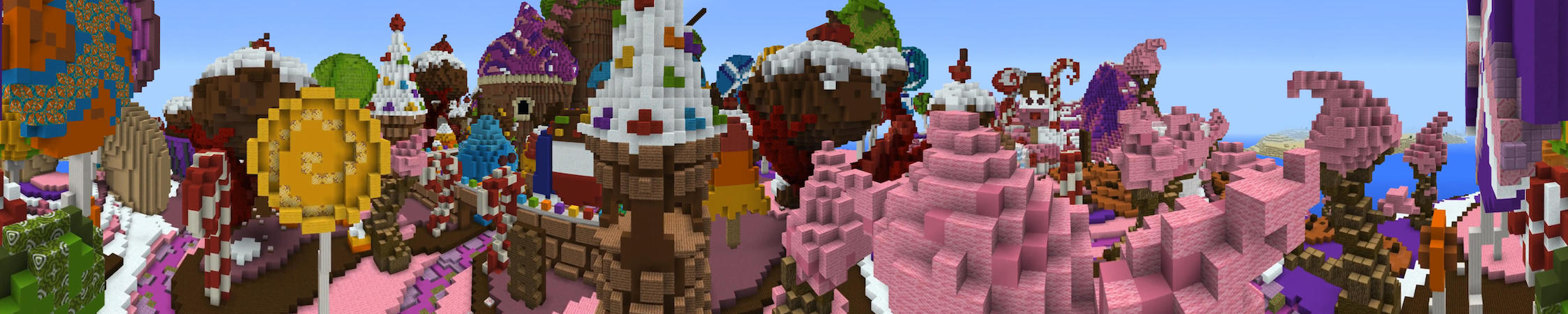 Candy Kingdom (Survival Spawn) Panorama