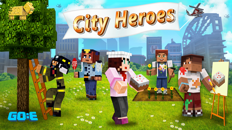 City Heroes Key Art