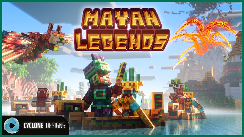 Mayan Legends Mash-Up Key Art