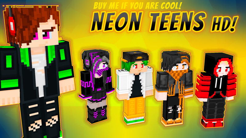 Neon Teens HD Key Art