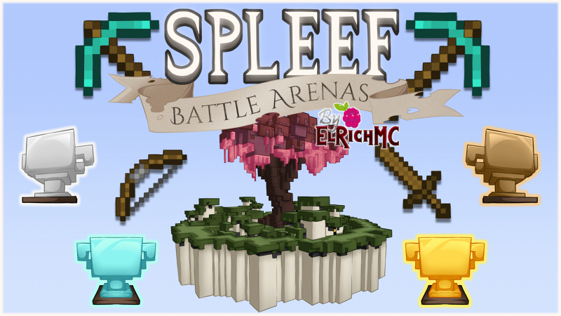 Spleef Battle Arenas Key Art