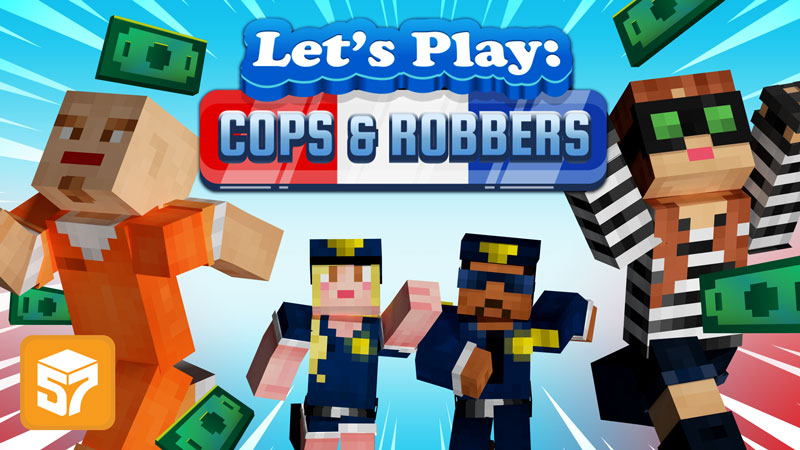 Let's Play: Cops & Robbers in Minecraft Marketplace | Minecraft