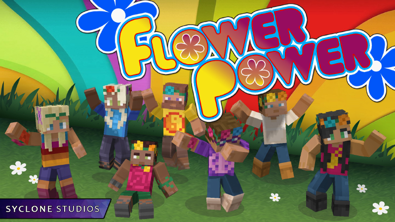 Flower Power: Hippies+Normies Key Art