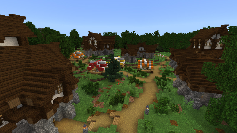 Featured image of post Fantasy Forest Village Minecraft Some serious minecraft blueprints around here