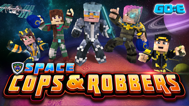 Space Cops & Robbers Key Art