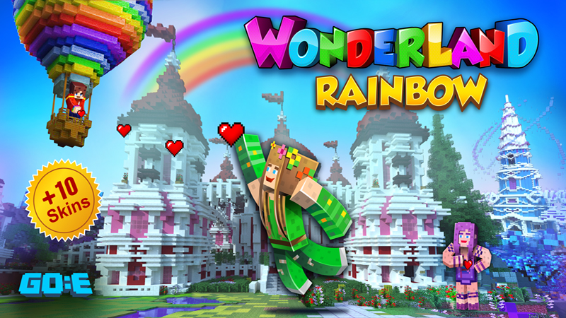 Wonderland Rainbow Key Art