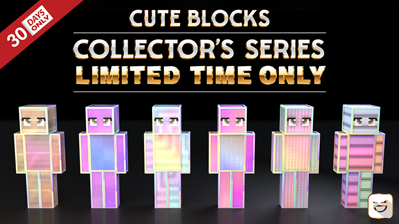 Cute Blocks Limited Edition by Giggle Block Studios (Minecraft Skin ...