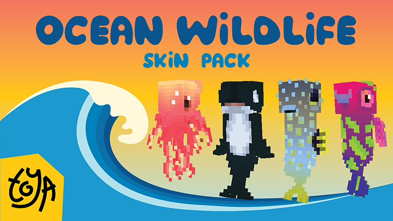 Ocean Wildlife Skin Pack Key Art