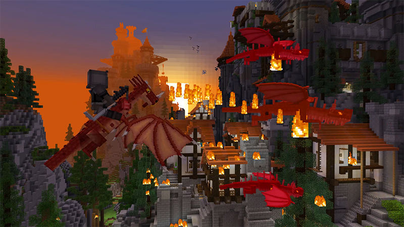 Dragons In Minecraft Marketplace Minecraft