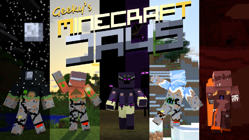 Geeky's Minecraft Days Key Art