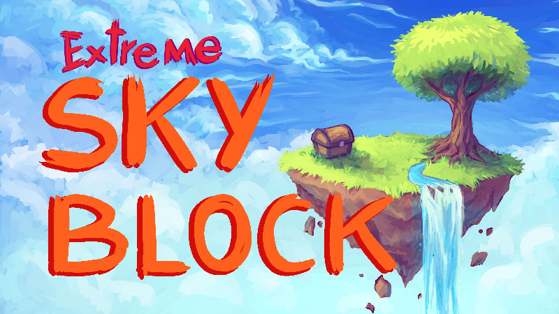 Extreme Sky Block Key Art